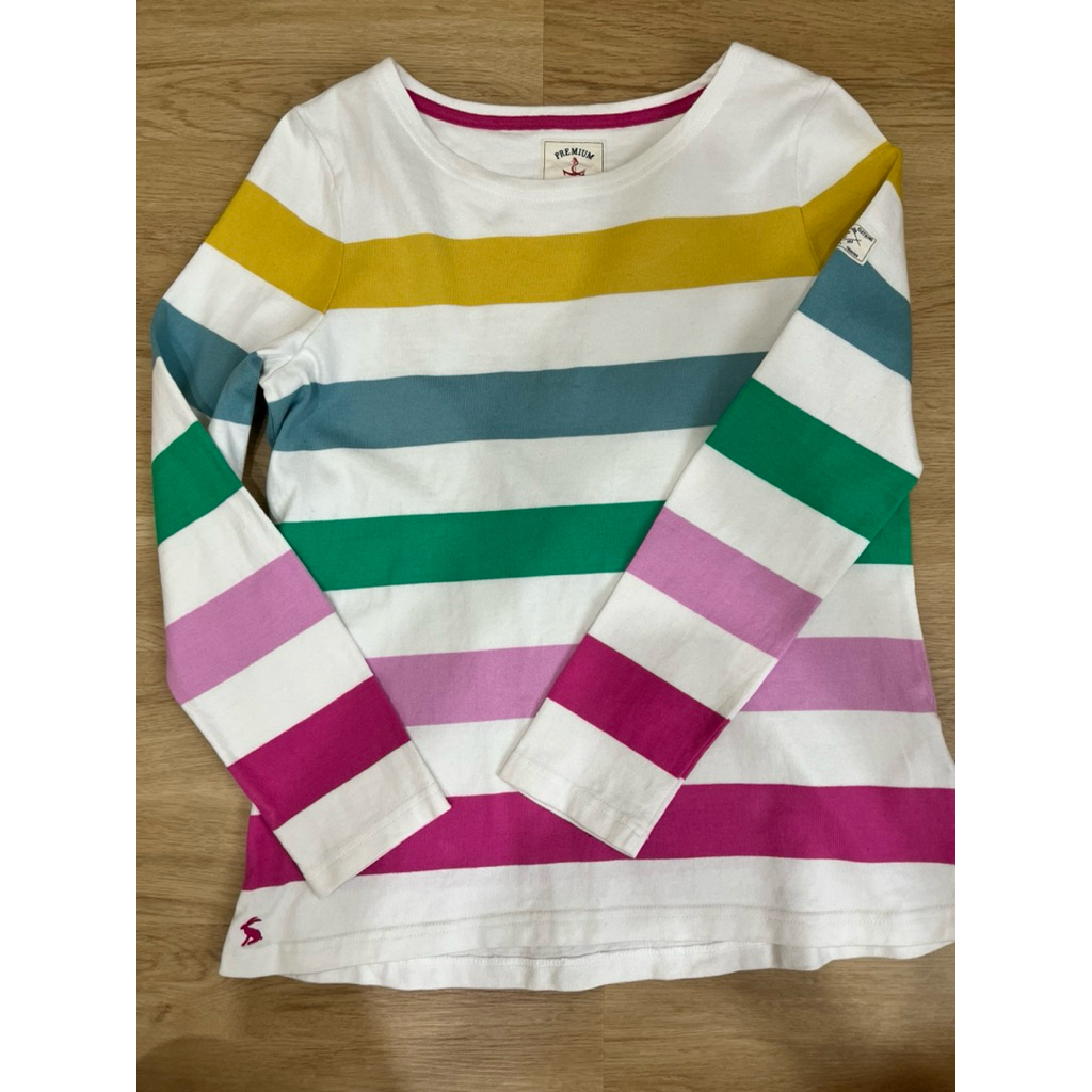 เสื้อแขนยาวลายริ้ว JOULES สี Color full