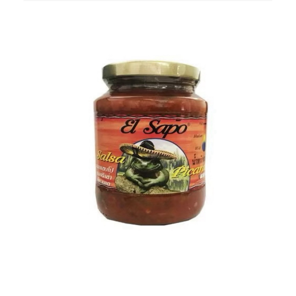 [ส่งด่วนจ้า] El Sapo Picante Salsa/Salsa Jalapeno 350g เอลซาโป ซอสเผ็ด