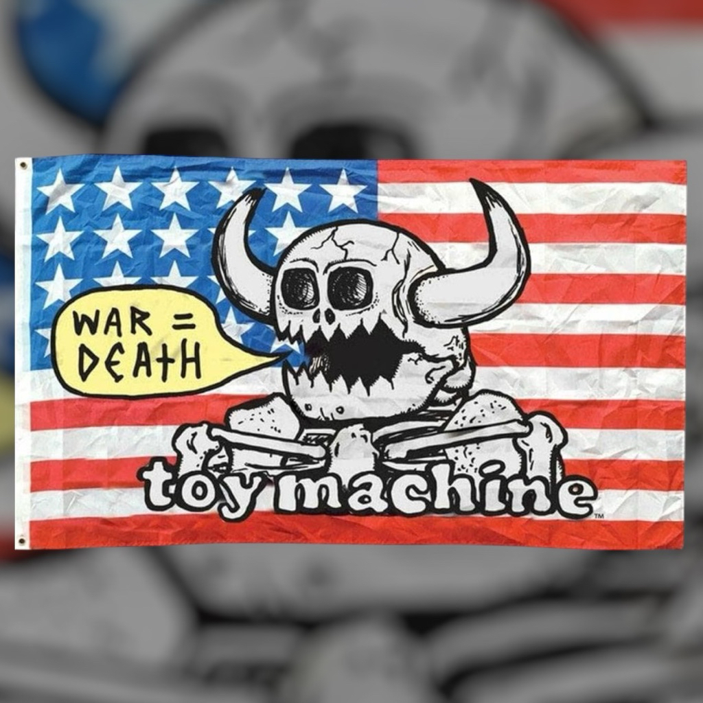 TOY MACHINE SKATEBOARDS "FLAG"