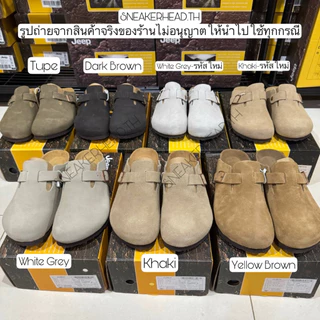(สินค้าพร้อมส่ง🇹🇭) JEEP Clog Sandal รองเท้าแตะหนังกลับ ส่งของไวมาก💨 อ่านรายละเอียดก่อนสั่ง‼️
