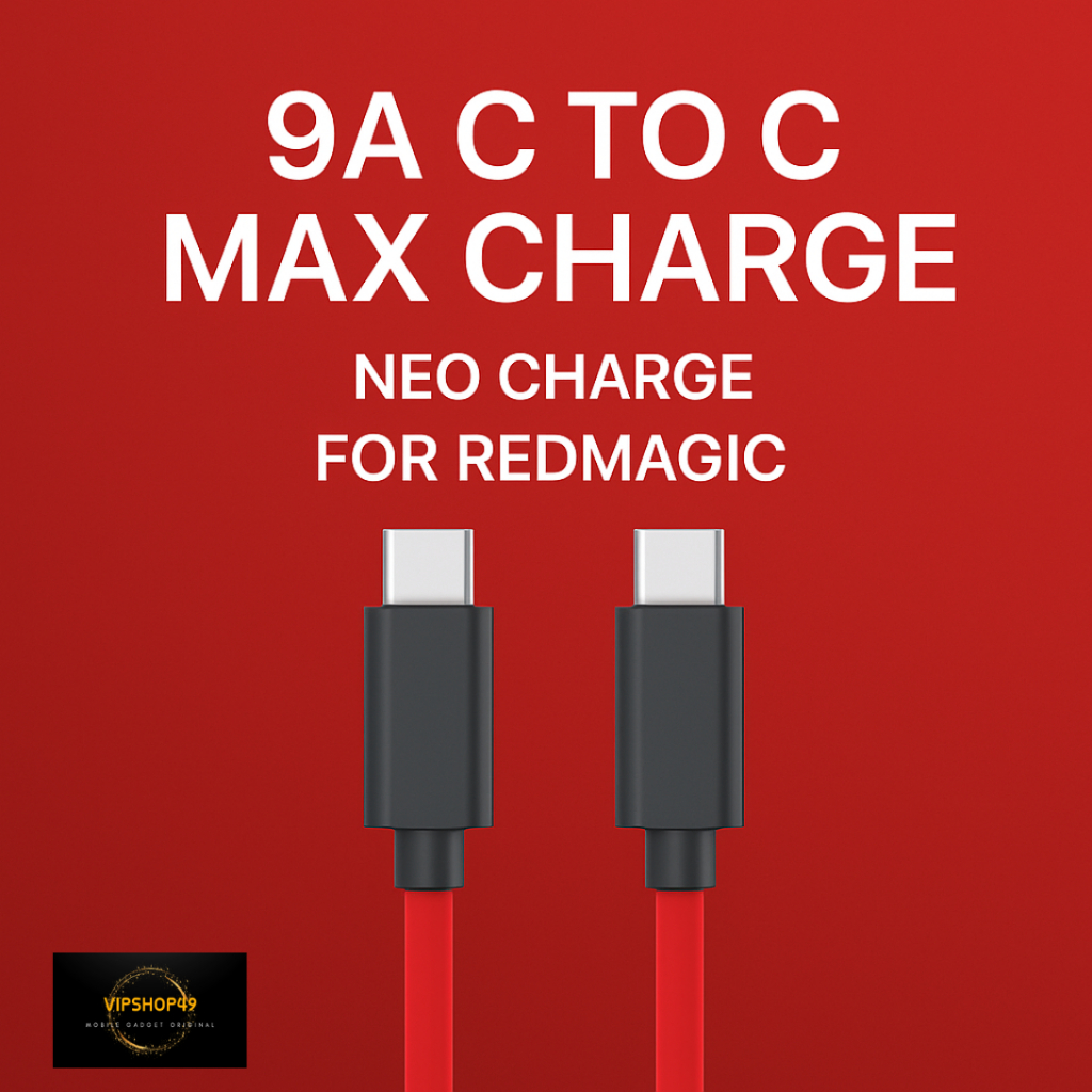 ⚡สายชาร์จเร็ว 9A รองรับ RedMagic USB-C to C | Neo Charge 65W -165W | รุ่น RedMagic 9 Pro / 9 Pro+
