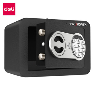 Deli ตู้เซฟอิเล็กทรอนิกส์ ระบบล็อค 2 ชั้น ตู้เซฟ มีรับประกัน…