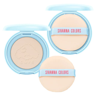 SIVANNA - Puppy Velvet Fixed Powder Pact 5.5 g. ซีเวนน่า พัพปี้ เวลเวต ฟิกซ์ พาวเดอร์ แป้งพัฟอัดแข็ง
