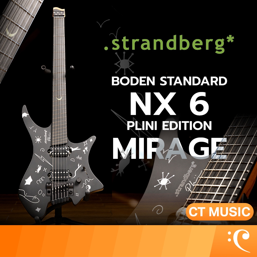 Strandberg Boden Standard NX 6 Plini Edition Mirage Electric Guitar กีตาร์ไฟฟ้า NX6