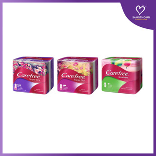 แผ่นอนามัย แคร์ฟรี Carefree 40 ชิ้น