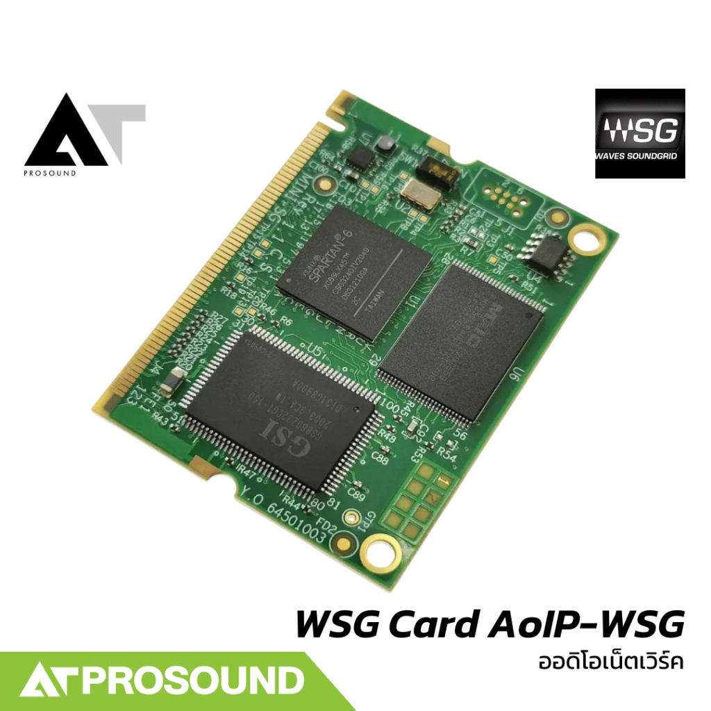 Waves Behringer Wing WSG Card AoIP-WSG การ์ดเสริมสำหรับมิกซ์ดิจิตอล Behringer Wing ATprosound