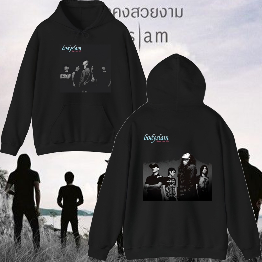 HOT!!! บอดี้สแลม บุรุษ แขนยาว Hoodie M-3XL