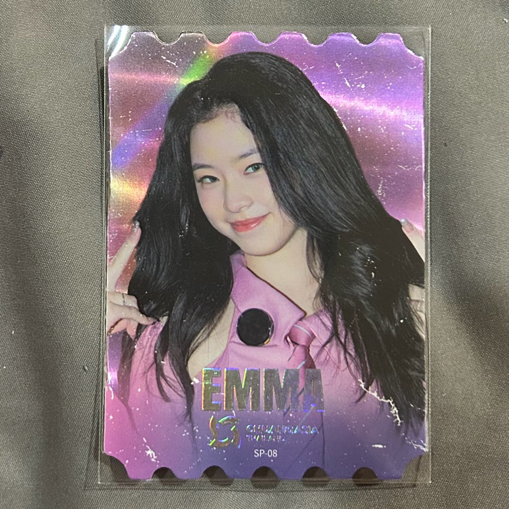การ์ด CHUANG ASIA 2024 SP.V1 EMMA เอมม่า GEN1ES พร้อมส่ง