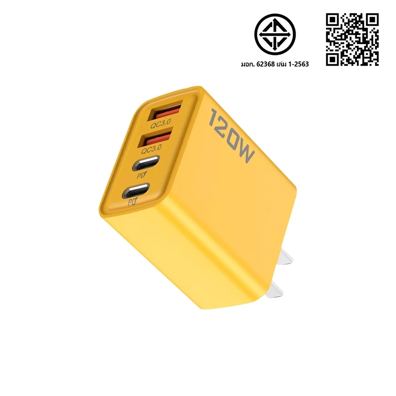 OWIRE ชาร์จเร็วสุด หัวชาร์จ 120W PDสําหรับ i15 14 13 12 Micro USB TYPE-C สายชาร์จ 3 in 1