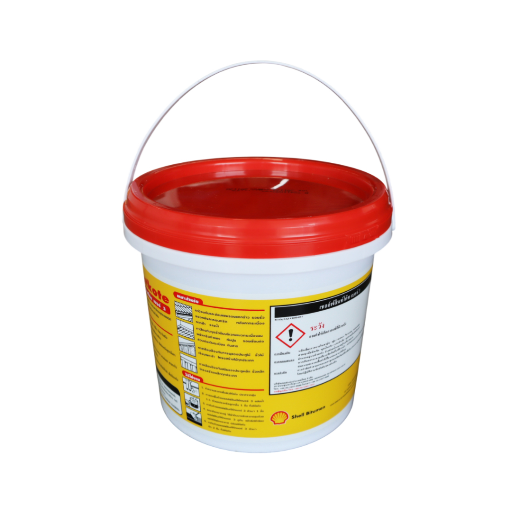 Shell เชลล์ฟลินท์โค้ท เบอร์ 3 มีให้เลือก 1 kg และ 3.5 kg กันรั่วซึม ซ่อม อดรอยรั่ว รอยแตก เคลือบผิวเพื่อป้องกันการรั่วซึ - รูปที่ 6