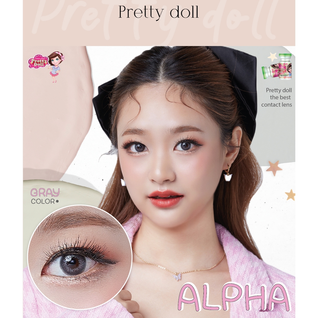 Pretty Doll คอนแทคเลนส์ Alpha