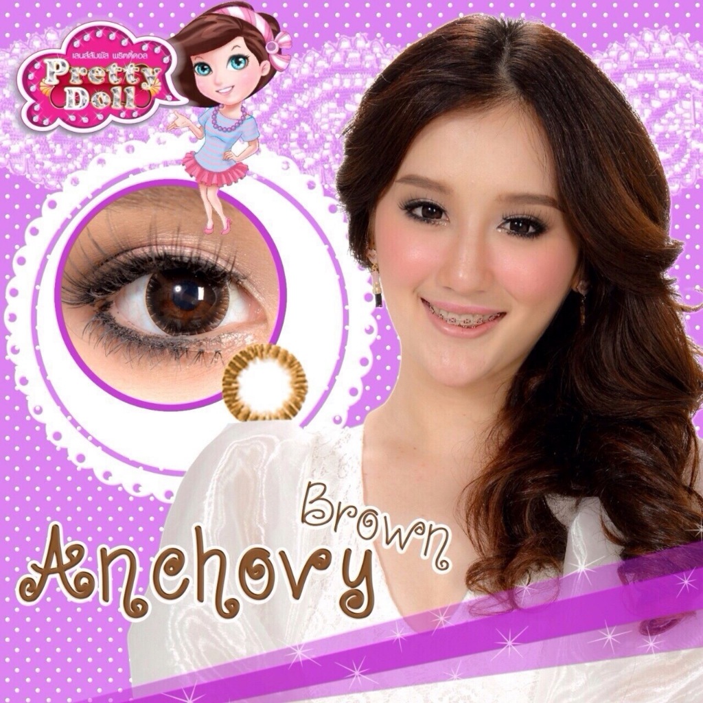 Pretty Doll คอนแทคเลนส์ Anchovy
