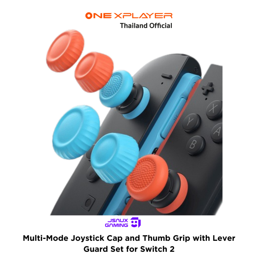 [พร้อมส่งจากไทย] JSAUX Multi-Mode Joystick Cap and Thumb Grip with Lever Guard S