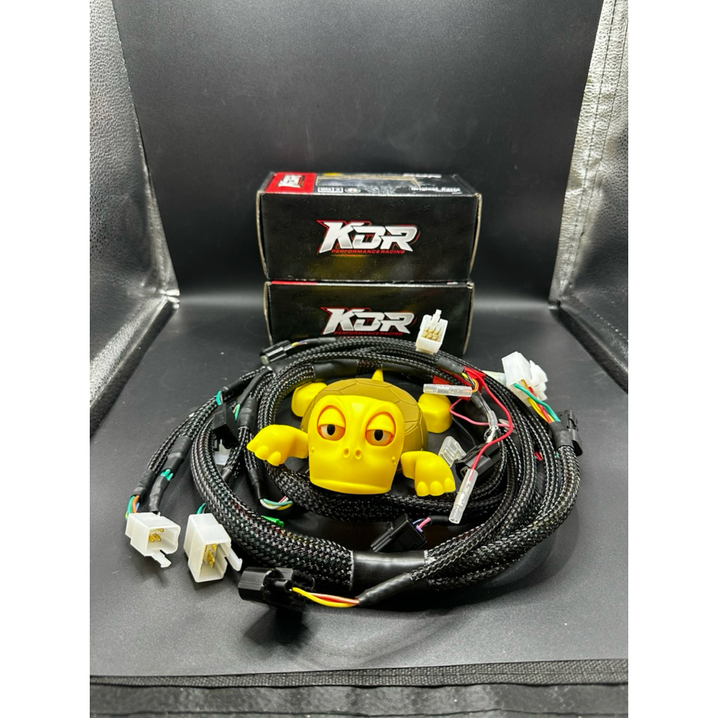 ชุดสายไฟ KDR W125R,S แปลงใส่หัวฉีดS4