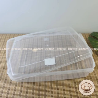 (ยกโหล) The Box 5000ml กล่องถนอมอาหาร กล่องหมูปิ้ง อาหารเสียบไม้ กล่องอเนกประสงค์ พลาสติกFood Grade