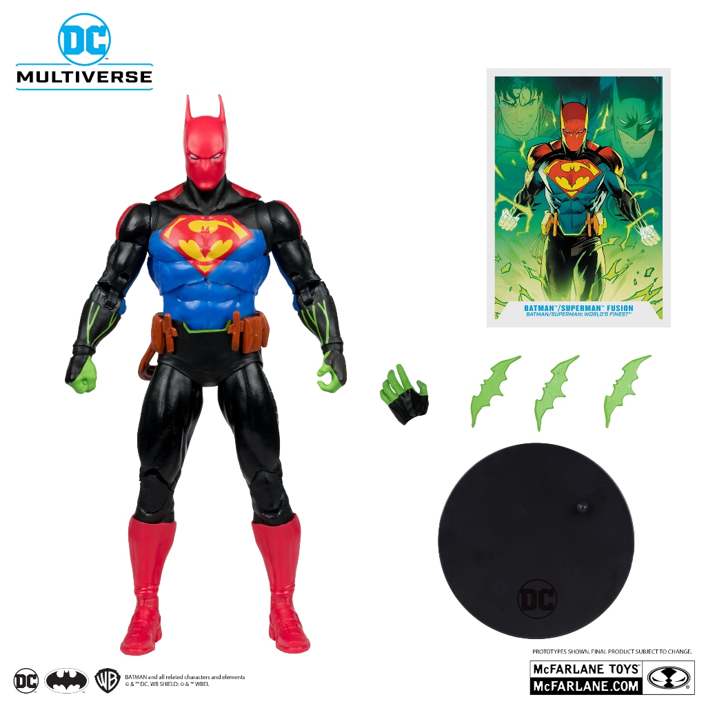Mcfarlane Toys DC Multiverse Batman / Superman Fusion (Batman/Superman: World’s Finest) [พร้อมส่ง/ขอ