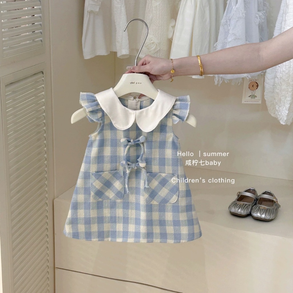 PRETTY BABY งาน Sale รวมชุดเดรสเด็กผู้หญิง มินิเดรสสุดน่ารัก ชุดเเฟชั่นเด็ก (714) ราคา ถูกที่สุด ดีลบีเคเค แกลเลอรีภาพที่ 4