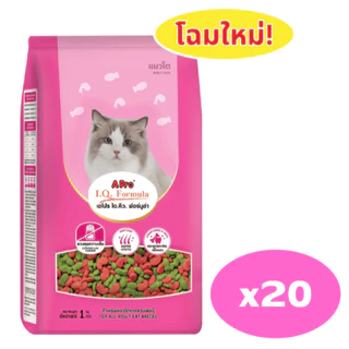 แมวโต เอโปร ไอคิว A -Pro IQ (1 กก.) แบบยกกระสอบ บรรจุ 20 ถุง
