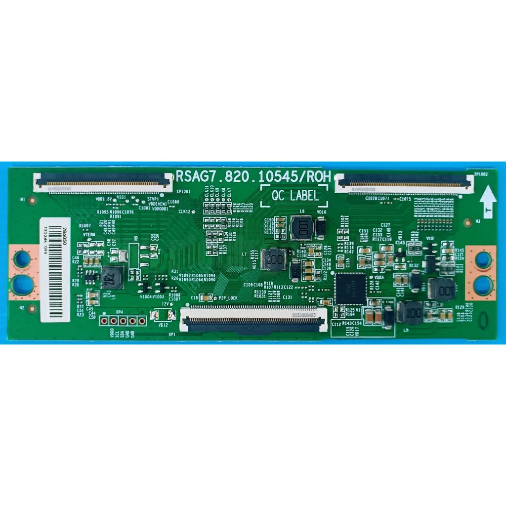 บอร์ดทีคอนทีวี Hisense รุ่น 55A6500H , 65A6500H , 75A6500H  พาสบอร์ด RSAG7.820.10545/ROH