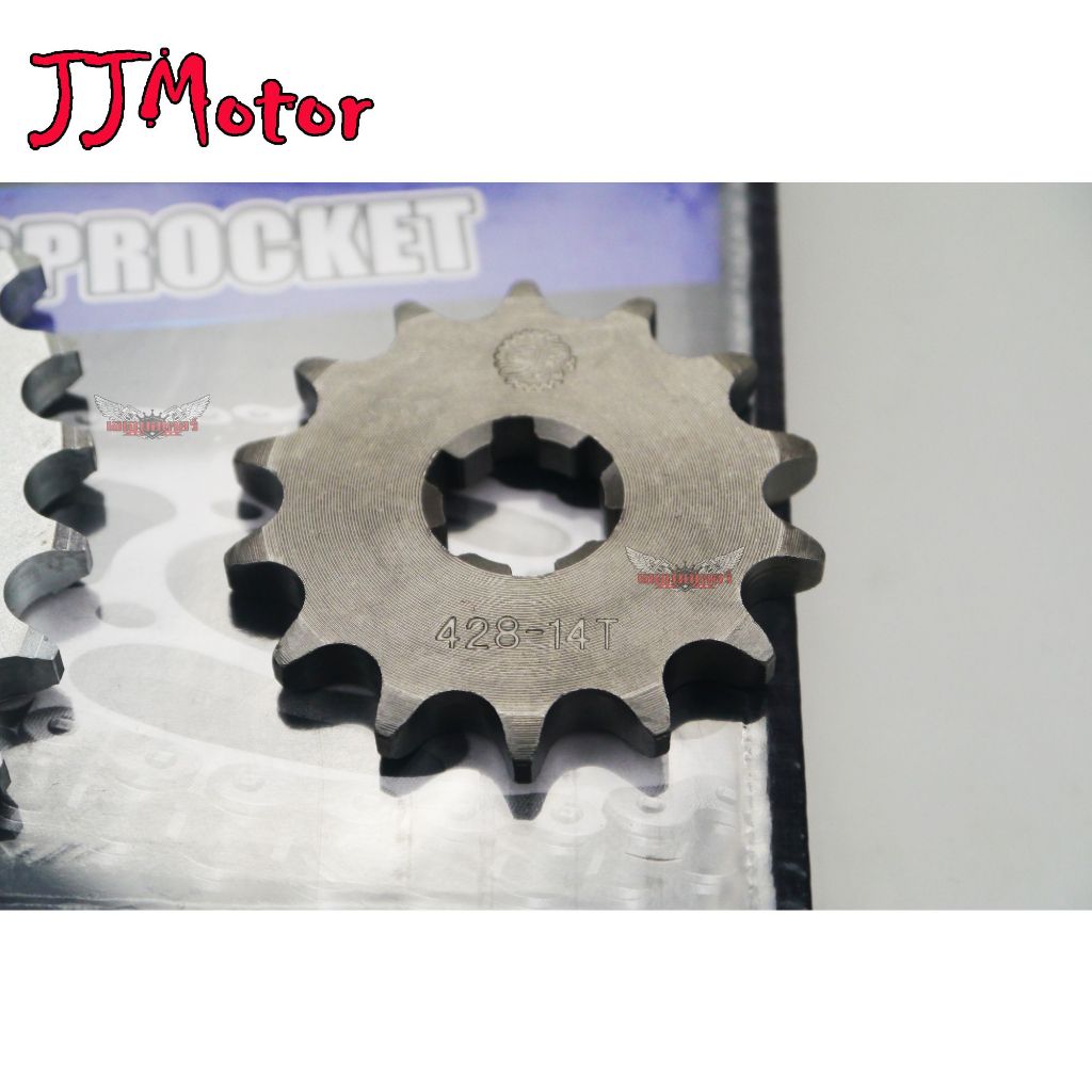 SR โซ่สเตอร์ 3ชิ้น โซ่+สเตอร์หน้า+หลังเดิม 428 สำหรับ WAVE100S ยูบ๊อกซ์  WAVE125  WAVE110I  WAVE25I  MSX125 - รูปที่ 2