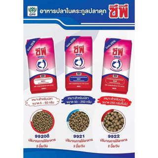 [ยกกระสอบ] CP ซีพี อาหารปลาดุก (9920, 9921, 9922) - ขนาดกระสอบละ 20 กก.