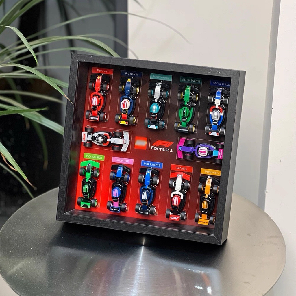 (พร้อมส่งด่วนภายในวัน) กรอบรูปใส่ Lego 71049 F1® Collectible Race Cars (Display Case Mini F1)