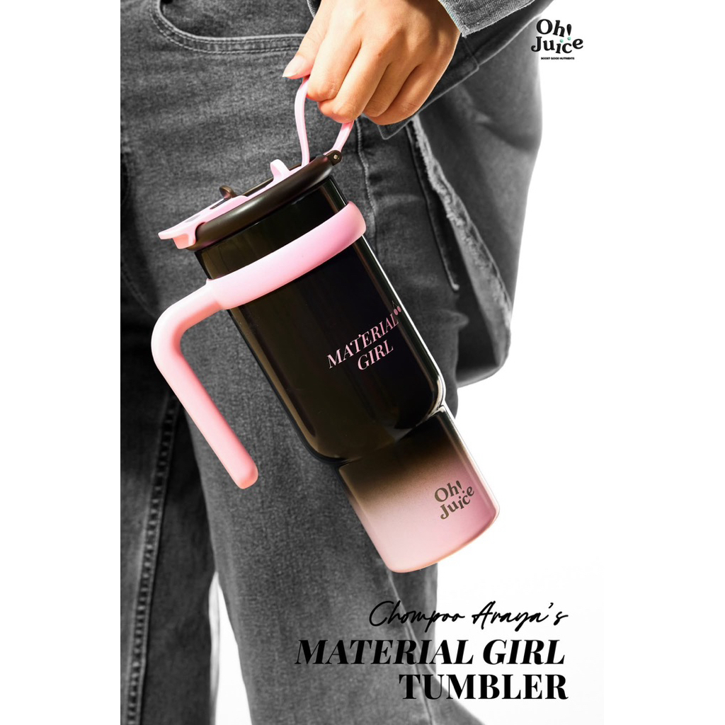 ส่งทันที หิ้วจากช้อป Material girl tumbler limited edition ของ  oh Juice