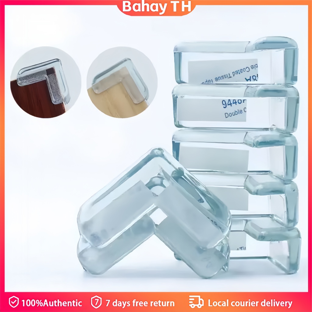 เด็กความปลอดภัยซิลิโคนตารางมุมเฟอร์นิเจอร์ขอบป้องกันโปร่งใสเด็ก Anti Collision EDGE Guards