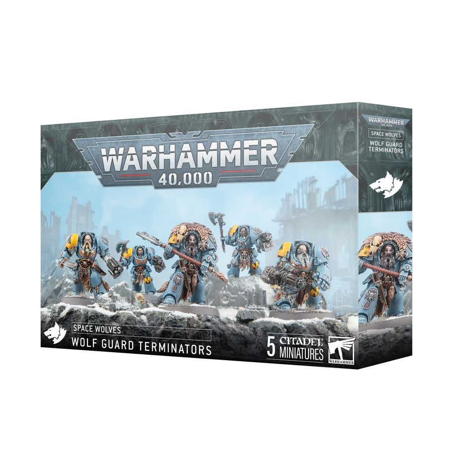 Warhammer 40k : Space Wolves : Wolf Guard Terminators
