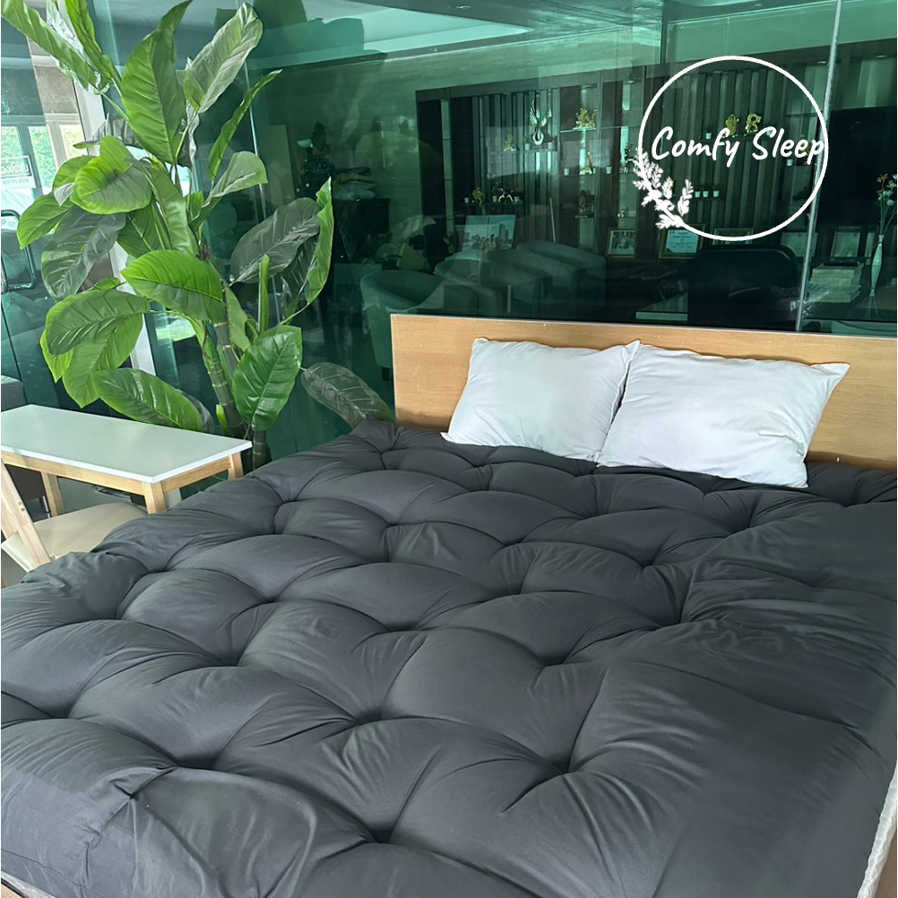 Comfy Topper ที่นอนหนาหลังเย็บ 10 นิ้ว รุ่น ใย 5 ชั้น มีบริการเก็บปลายทาง [ถึงลูกค้าประมาณ 7-8 นิ้ว]