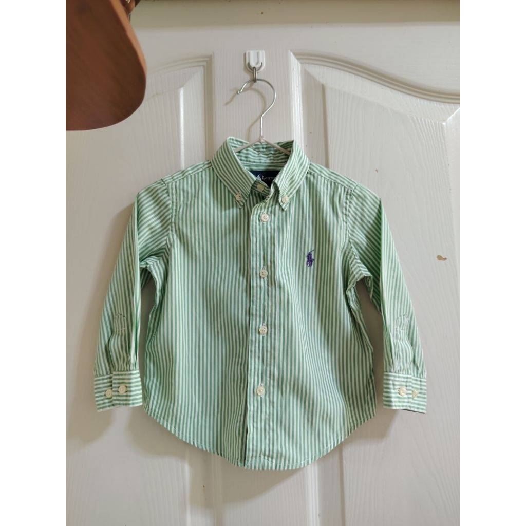เสื้อเชิ้ต Ralph Lauren💚🤍