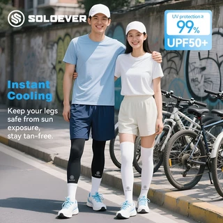 SOLOEVERกางเกงรัดรูปกันแดด สำหรับผู้ชายและผู้หญิง ป้องกันรังสีUV UPF50+ยืดหยุ่นสูงและระบายอากาศได้ดี