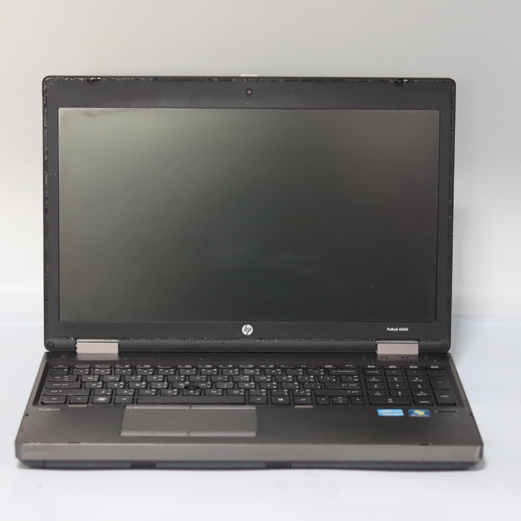 HP ProBook 6560b -intel Core i5 2520M 2.50GHz -RAM 4GB -HDD 500GB เครื่องสภาพไม่สวย ใช้งานได้ แบตเก็