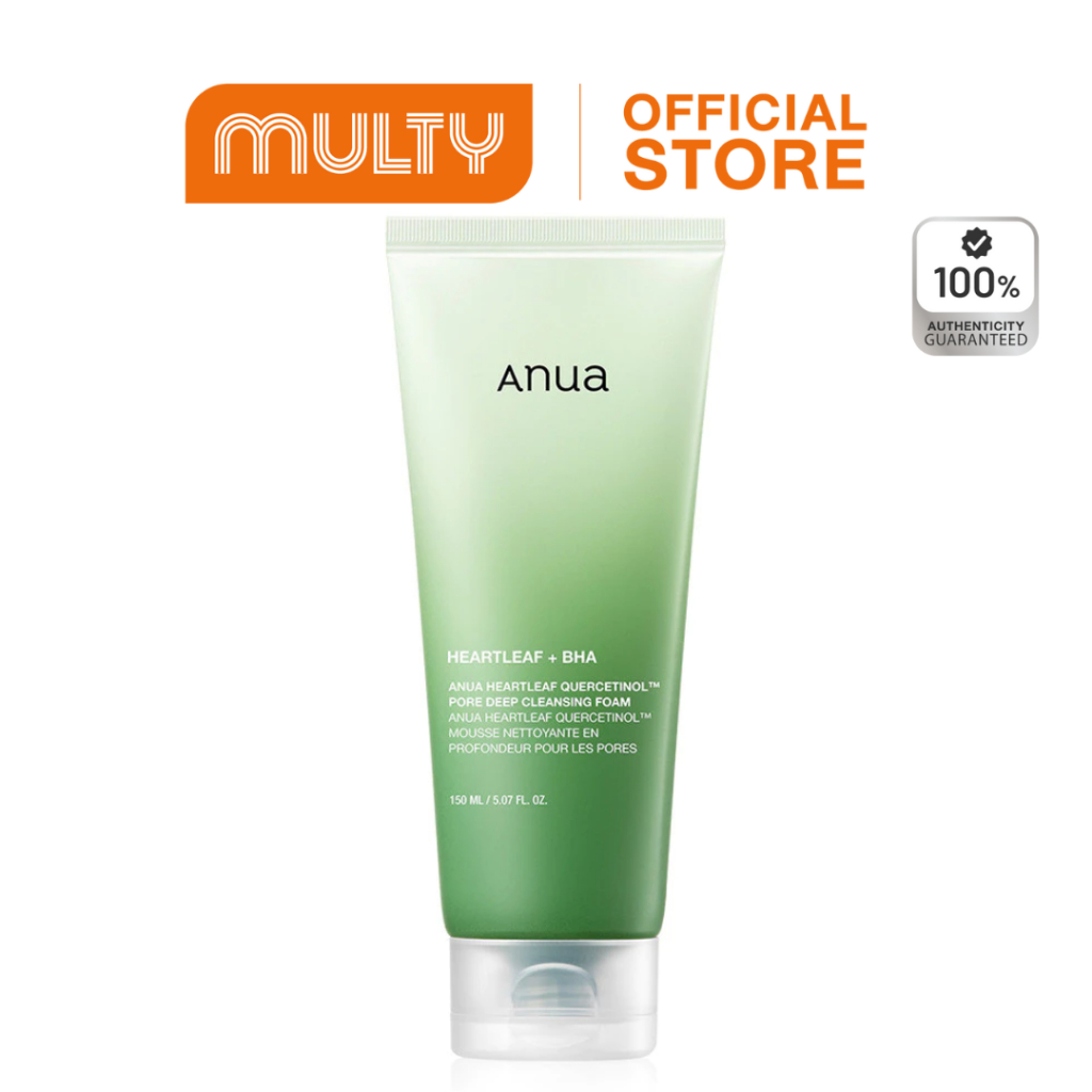 Anua Heartleaf Quercetinol Pore Deep Cleanser Foam 150 ml.