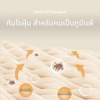 ☁ปลอกหมอน ผ้าฝ้ายแท้ เป็นมิตรกับผิว ปอกหมอนหนุน ป้องกันไรฝุ่น ระบายอากาศได้ดี สีพื้น ปอกหมอน 48x74ซม