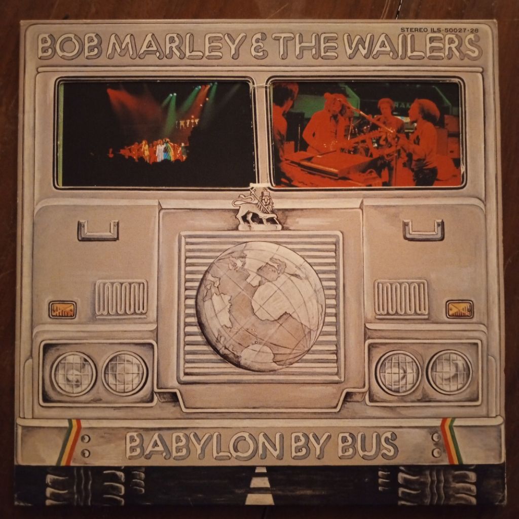 แผ่นเสียง อัลบั้ม "Babylon by Bus" ของ Bob Marley & The Wailers