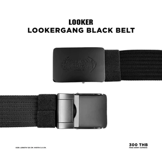 LOOKERGANG BLACK BELT (เข็มขัดหัวดำ)
