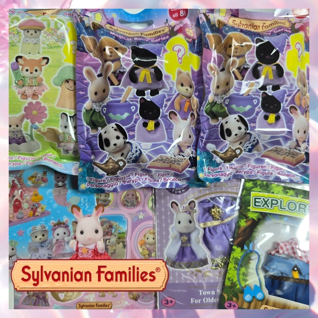 Sylvanian families: ถุงสุ่มน้องเบบี๋ ของที่ระลึก​ ซิลวาเนี่ยน งานลิขสิทธิ์แท้