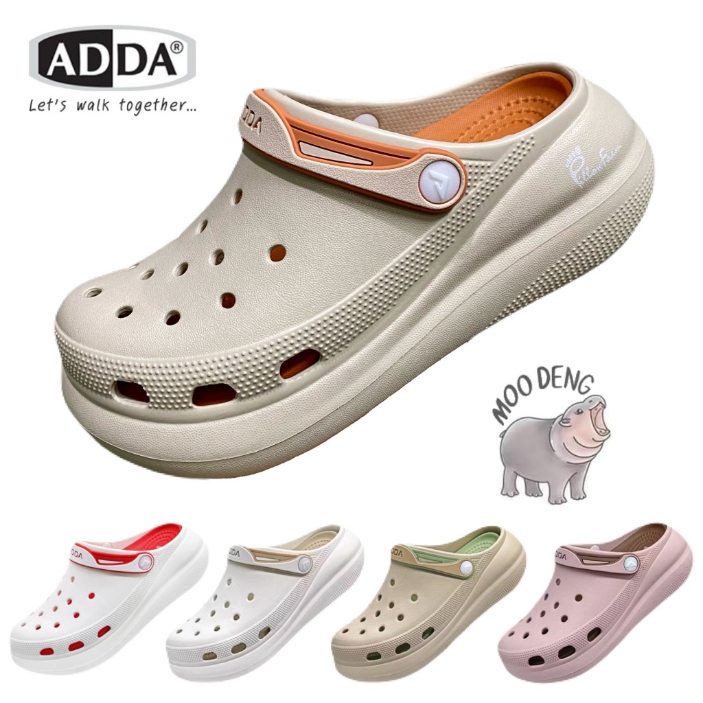 ADDA รองเท้าหัวโต สูง2.5นิ้ว รุ่น 59G01 ขนาด 4-7 พร้อมส่ง!!