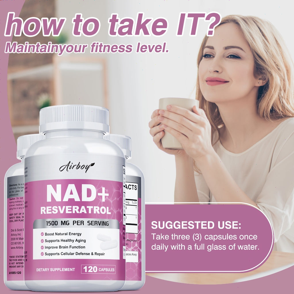 NAD+Resveratrol
ส่งเสริมความสมดุลของผิว
สนับสนุนการแก่ก่อนวัยอย่างมีสุขภาพดี
30 แคปซูล