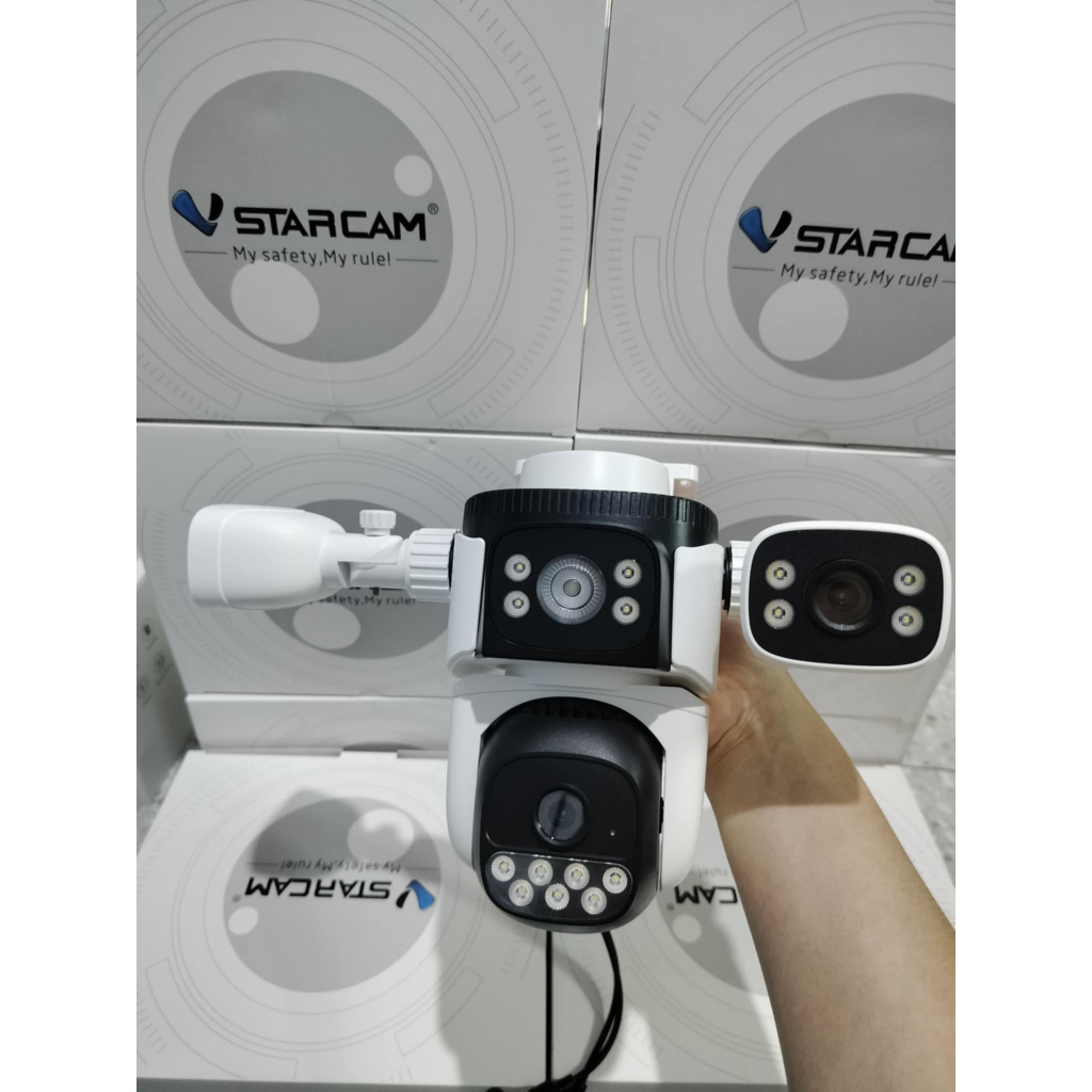 Vstarcam กล้องวงจรปิดภายนอกแบบใส่ซิมการ์ด กล้อง3เลนส์3มุมมอง รุ่นCG621SR ความคมชัด2ล้านทั้งสามเลนส์ ราคา ถูกที่สุด ดีลบีเคเค แกลเลอรีภาพที่ 7