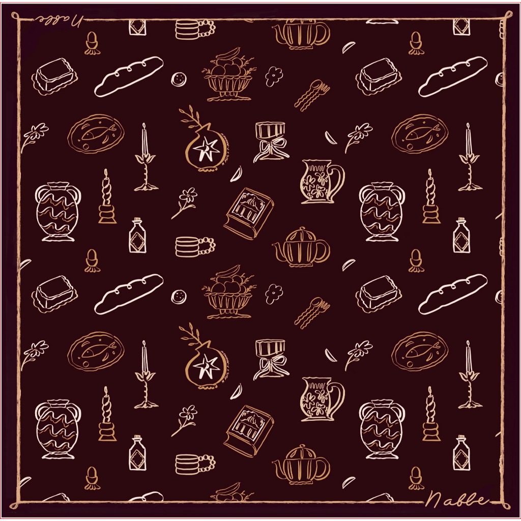 ผ้าคลุม New collection my home by N Able hijab Size115x115cm(Premium matte silk nano) [N able style] ราคา ถูกที่สุด ดีลบีเคเค แกลเลอรีภาพที่ 7