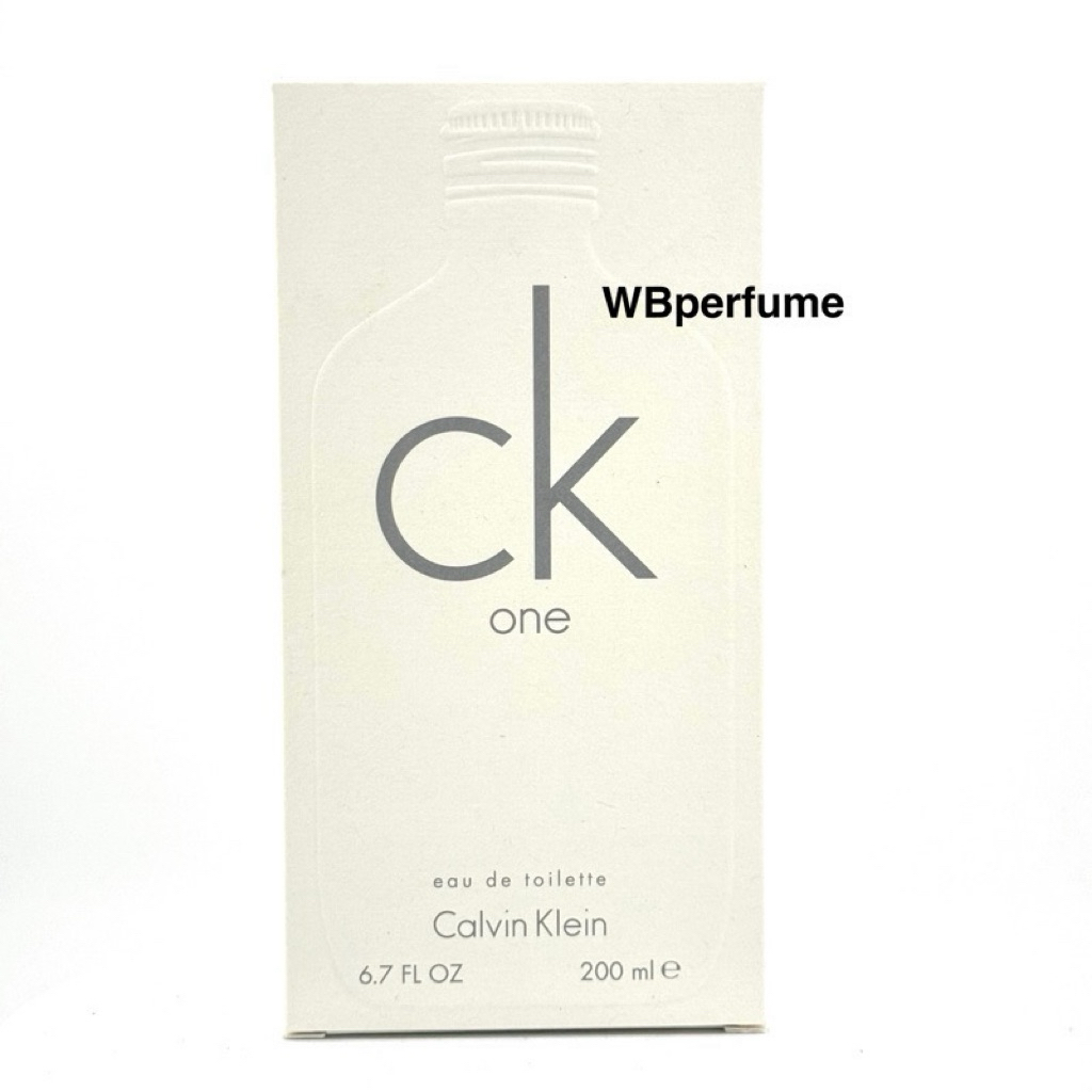 น้ำหอม Calvin Klein CK one 100ml  , 200ml ใช้ได้ทั้งชายและหญิง