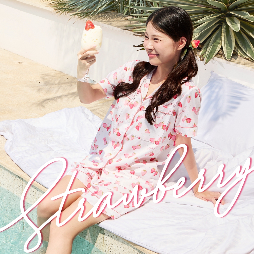 ชุดนอน sliptosleep - Strawberry Set