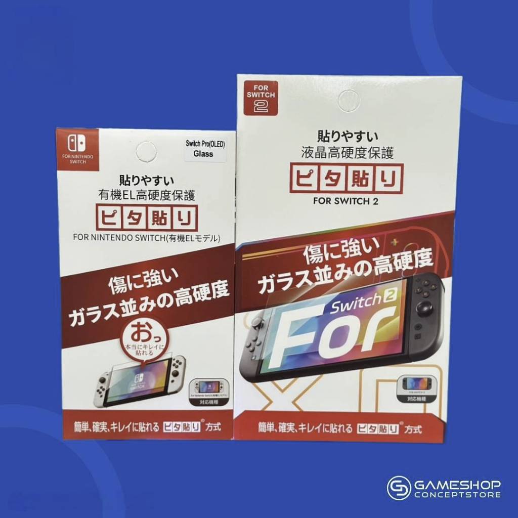 [พร้อมส่งด่วน] 3rd Party : ฟิล์มกระจก กันรอยหน้าจอ Nintendo Switch 2 / Nintendo Switch OLED