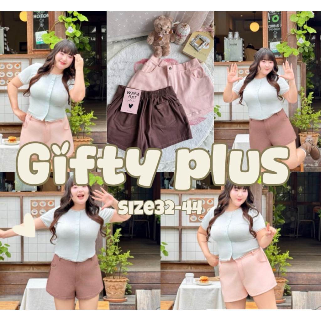 ✅ลดแรงโปรเปิดร้าน✅กางเกงขาสั้นน่ารักมาก ใส่สบายสาวอวบอ้วน