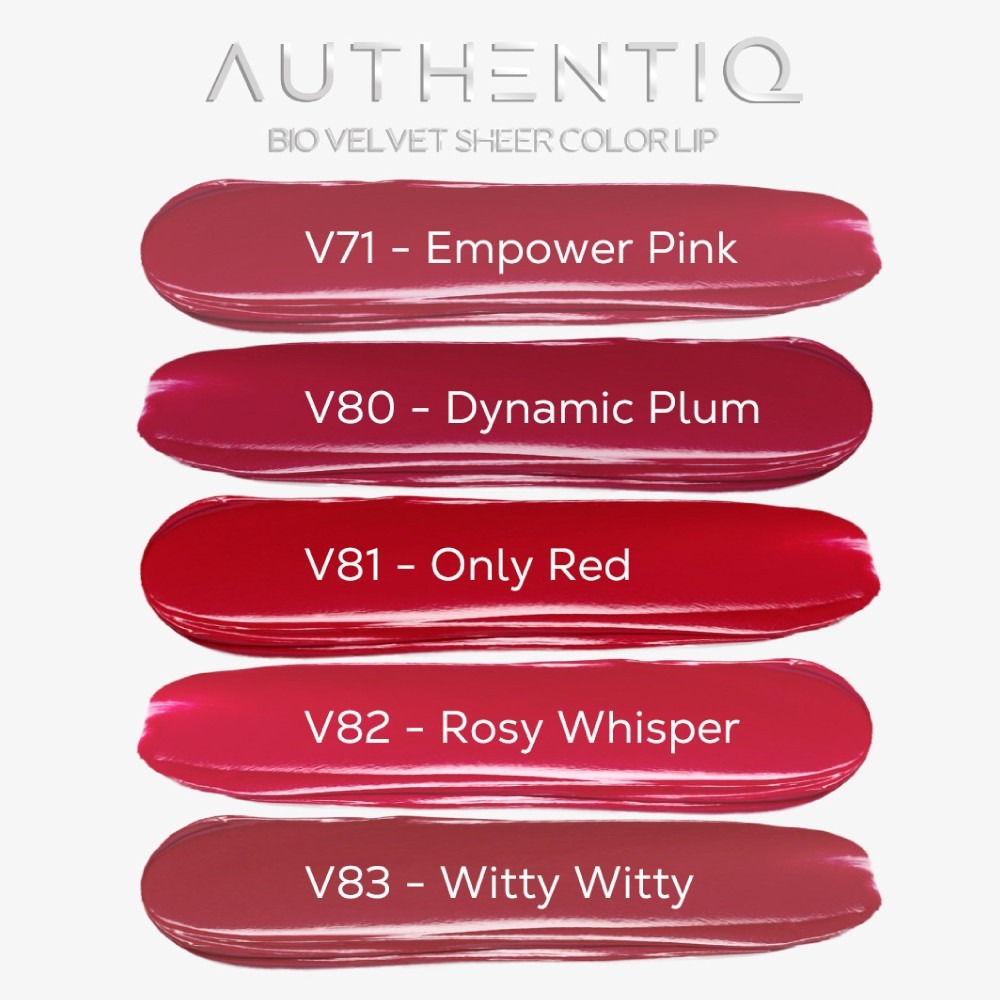 Lip BSC AUTHENTIQ BIO VELVET SHEER ลิปสติก เนื้อเชียร์ สัมผัสเนียนนุ่มแบบกำมะหยี่ มอบความแวววาวให้เรียวปากสวย Lips ราคา ถูกที่สุด ดีลบีเคเค แกลเลอรีภาพที่ 4