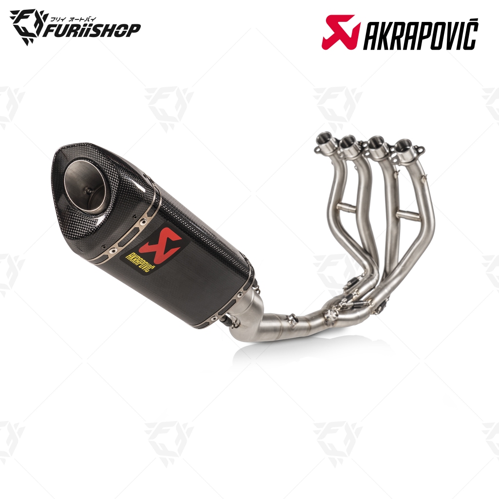 ท่อสูตร/ท่อแต่ง/ท่อไอเสีย Akrapovic Carbon : for Kawasaki ZX4R/RR 2023-2024