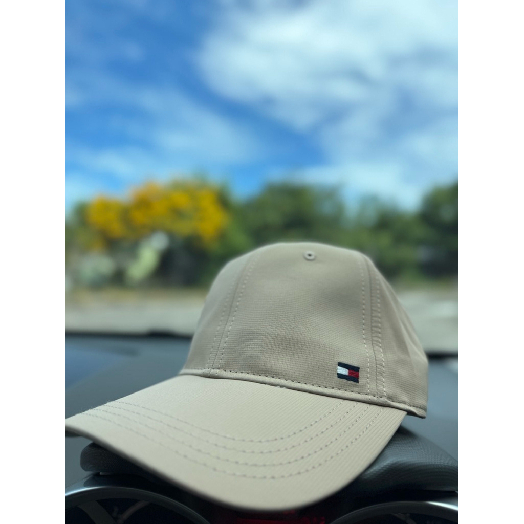 Tommy hilfiger หมวกผู้ชาย สี Khaki M รุ่น Furn Hats OS แท้💯
