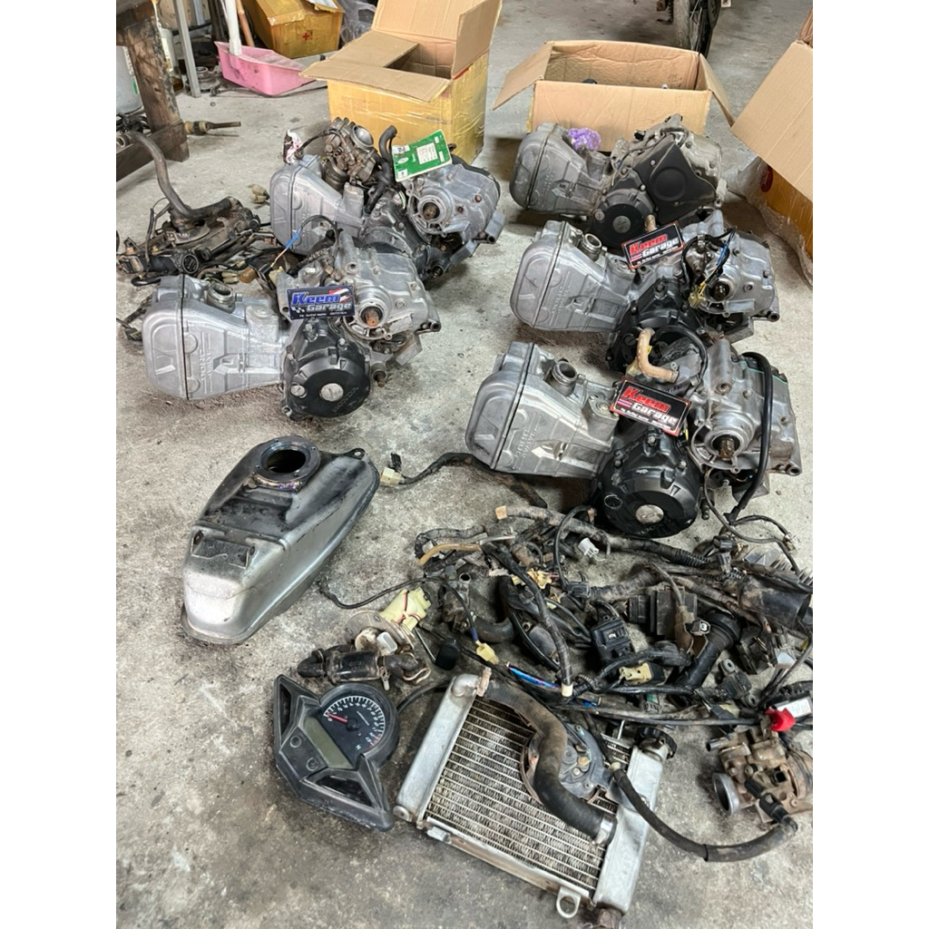 เครื่อง cbr คาบู มีเล่ม,ไม่มีเล่ม ได้ชุดไฟครล หม้อน้ำ คาบู - รูปที่ 6